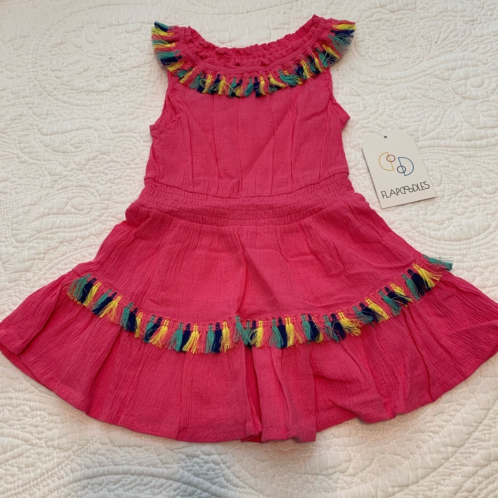Flapdoodles Colorful Beach Cover-up